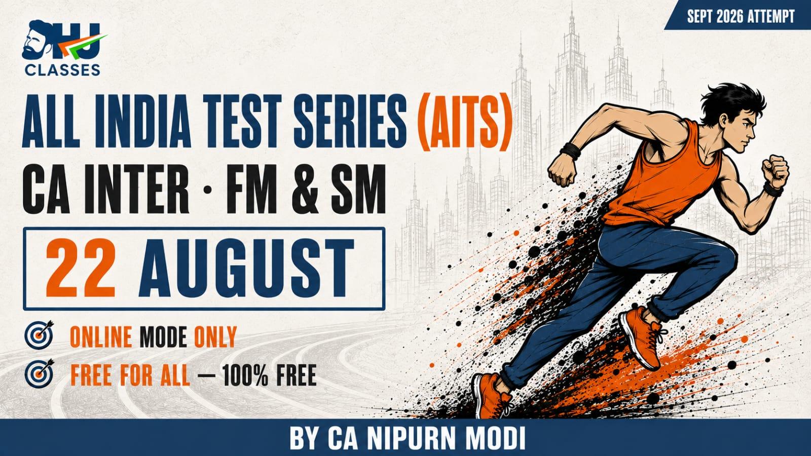 All India Test Series (AITS) — CA Inter FM & SM